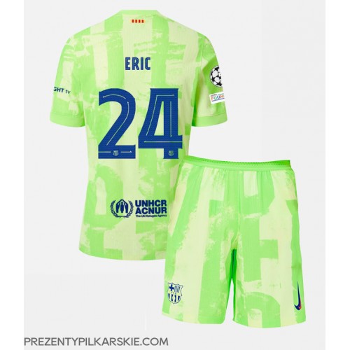 Stroje piłkarskie Barcelona Eric Garcia #24 Koszulka Trzeciej dla dzieci 2024-25 Krótki Rękaw (+ szorty)